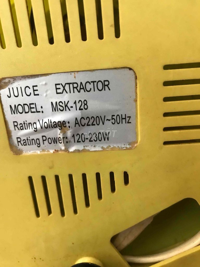 Máy ép trái cây Misuco Electric MSK-128 Xanh lá mạ. Mua bán Bếp, lò, đồ điện nhà bếp tại Quận Tân Phú Tp Hồ Chí Minh được đăng bởi Nguyenngocphuoc hình 1