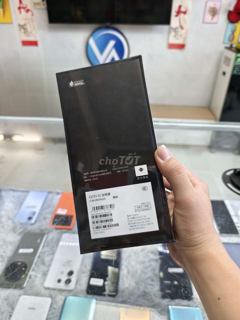 Vivo iQOO 12 5G (New) bản 12/256GB. Mua bán Điện thoại tại Quận 11 Tp Hồ Chí Minh được đăng bởi Vinhanmobile hình 3