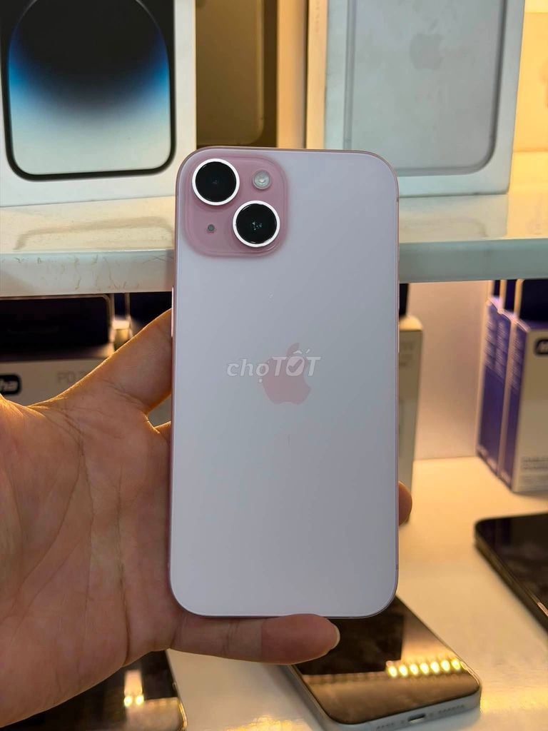 Apple iPhone 15 128GB Hồng Đã sử dụng. Mua bán Điện thoại tại Quận 10 Tp Hồ Chí Minh được đăng bởi Hội Đồ Điện Tử hình 1