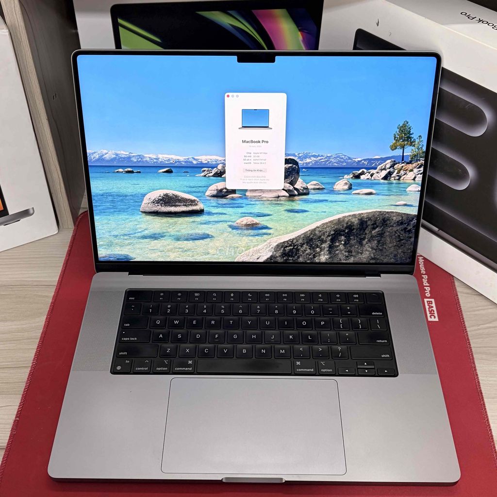 MacBook Pro 2021 -16 inh M1 Max 32GB/1TB. Mua bán Laptop tại Quận Bình Thạnh Tp Hồ Chí Minh được đăng bởi Mac Hiền 50 Nguyễn Cửu Vân hình 1