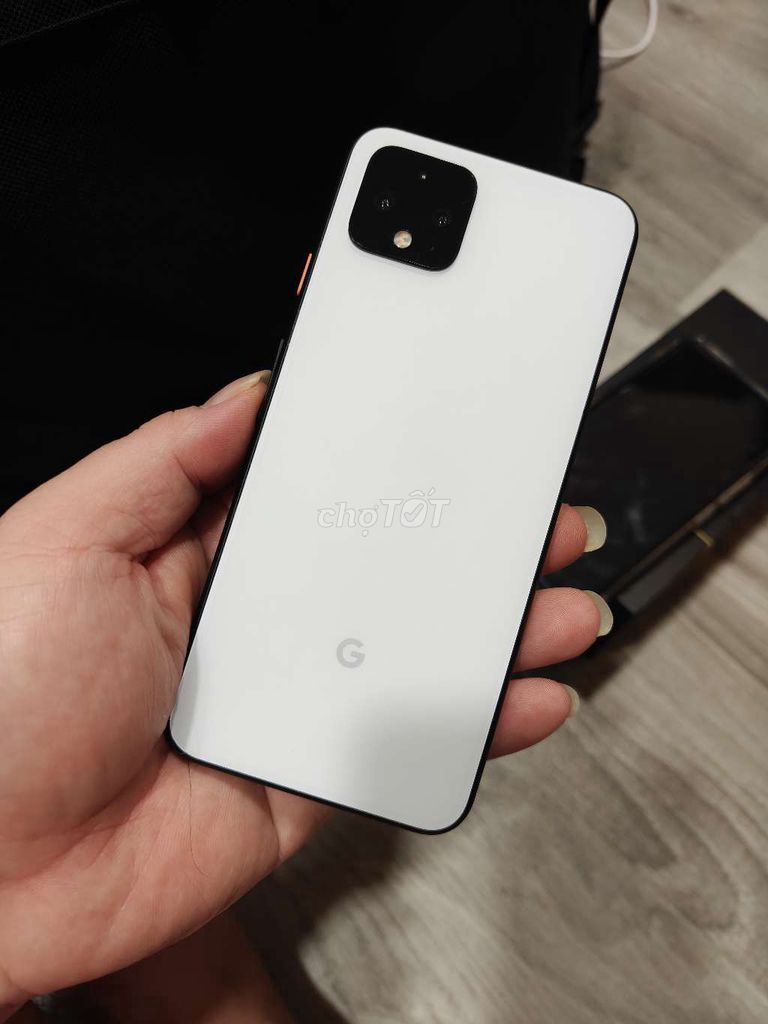 Google Pixel 4 128GB Trắng đẹp full chức năng gl. Mua bán Điện thoại tại Quận 5 Tp Hồ Chí Minh được đăng bởi Strawberry Táo hình 1