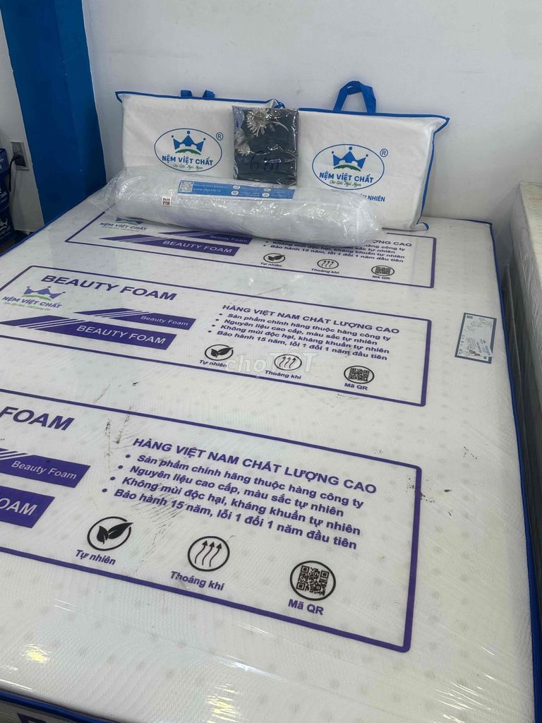 Nệm Việt Chất Beauty Foam. Mua bán Giường, chăn ga gối nệm tại Quận Cẩm Lệ Đà Nẵng được đăng bởi Cẩm Ly hình 1