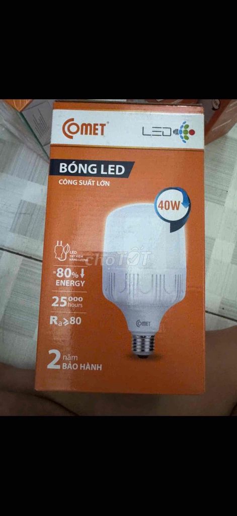 Bóng đèn LED Comet 40W 3000K. Mua bán Đèn tại Thành phố Thủ Đức Tp Hồ Chí Minh được đăng bởi Văn Văn hình 1