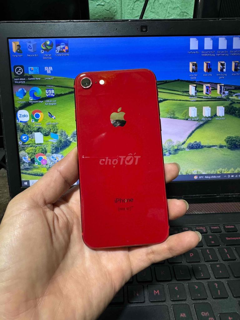Apple iPhone 8 64GB Đỏ. Mua bán Điện thoại tại Quận Hai Bà Trưng Hà Nội được đăng bởi chuyên máy chơi game  hình 1