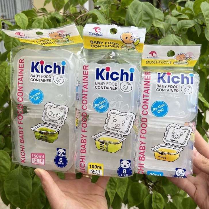 Hộp đựng thức ăn Kichi An toàn cho trẻ em. Mua bán Mẹ và bé tại Huyện Vĩnh Cửu Đồng Nai được đăng bởi Hau hình 1