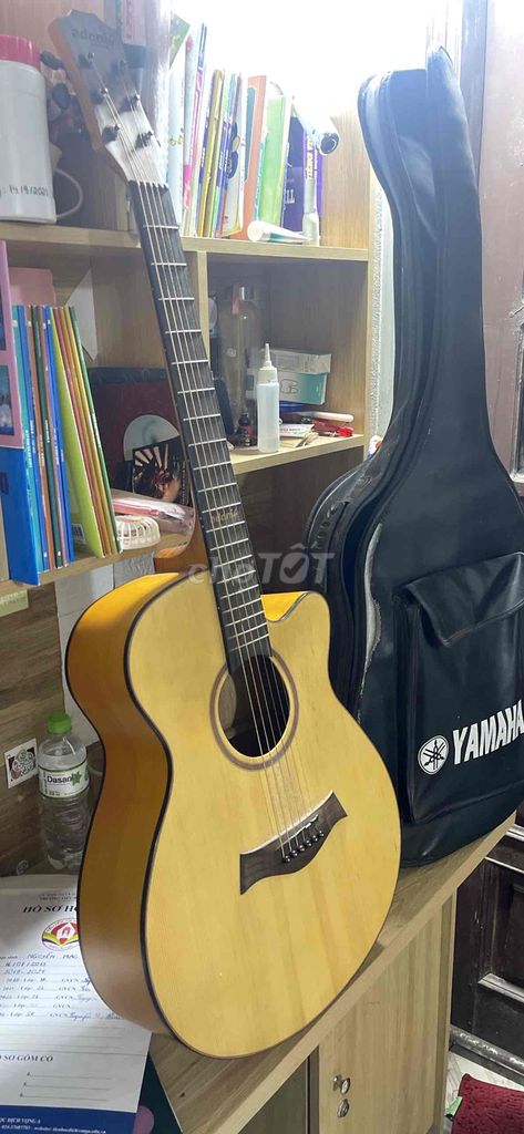 Đàn guitar acoustic Yamaha Vàng gỗ Gỗ. Mua bán Nhạc cụ tại Quận Cầu Giấy Hà Nội được đăng bởi A thạch hình 1