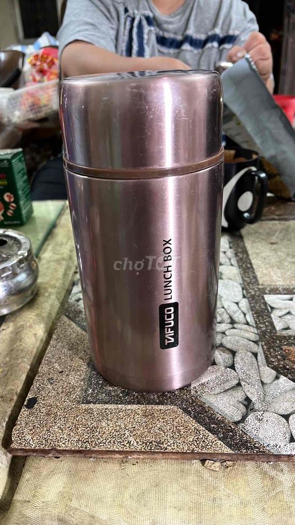 Hộp cơm giữ nhiệt TIFUCO Hồng. Mua bán Dụng cụ nhà bếp tại Quận Hoàng Mai Hà Nội được đăng bởi Kairiyeudau hình 1