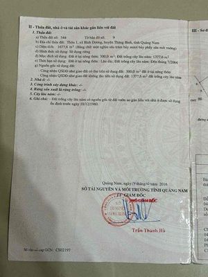 Bán đất thổ cư 1700m2 ở gần biển xã Bình Dương, Thăng Bình, Quảng Nam. Mua bán đất tại Huyện Thăng Bình Quảng Nam được đăng bởi Loan