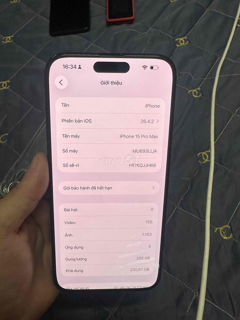 Apple iPhone 15 Pro Max 256GB Xanh. Mua bán Điện thoại tại Quận Nam Từ Liêm Hà Nội được đăng bởi beooo hình 1