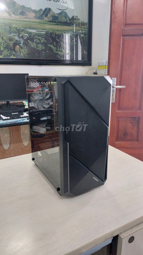 Vỏ GAMEMAX REVOLT (Mid Tower/Đen/1F) - 2nd - 350K