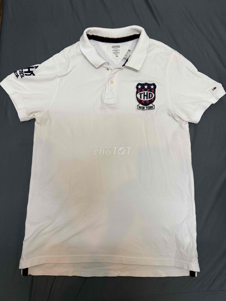 Áo Polo Tommy Hilfiger Nam XL Trắng 2hand. Mua bán Quần áo tại Thành phố Cà Mau Cà Mau được đăng bởi Hòa Lê hình 1