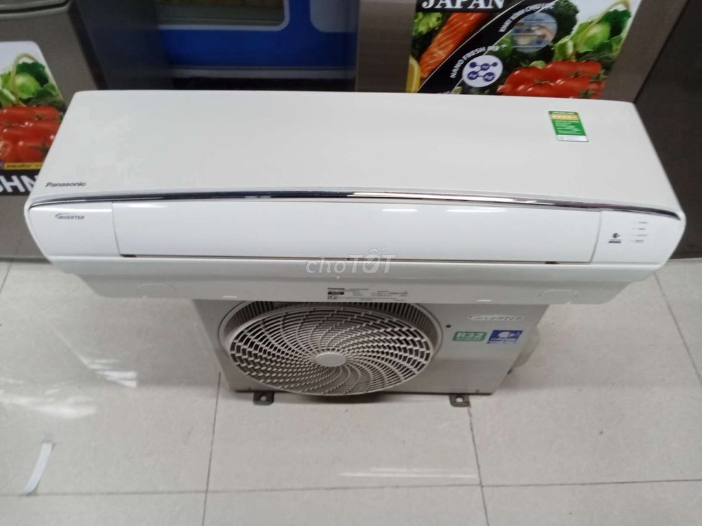 Điều hòa Panasonic 1HP Inverter Trắng. Mua bán Máy lạnh, điều hoà tại Huyện Long Thành Đồng Nai được đăng bởi Điện Máy Thanh Lý hình 1