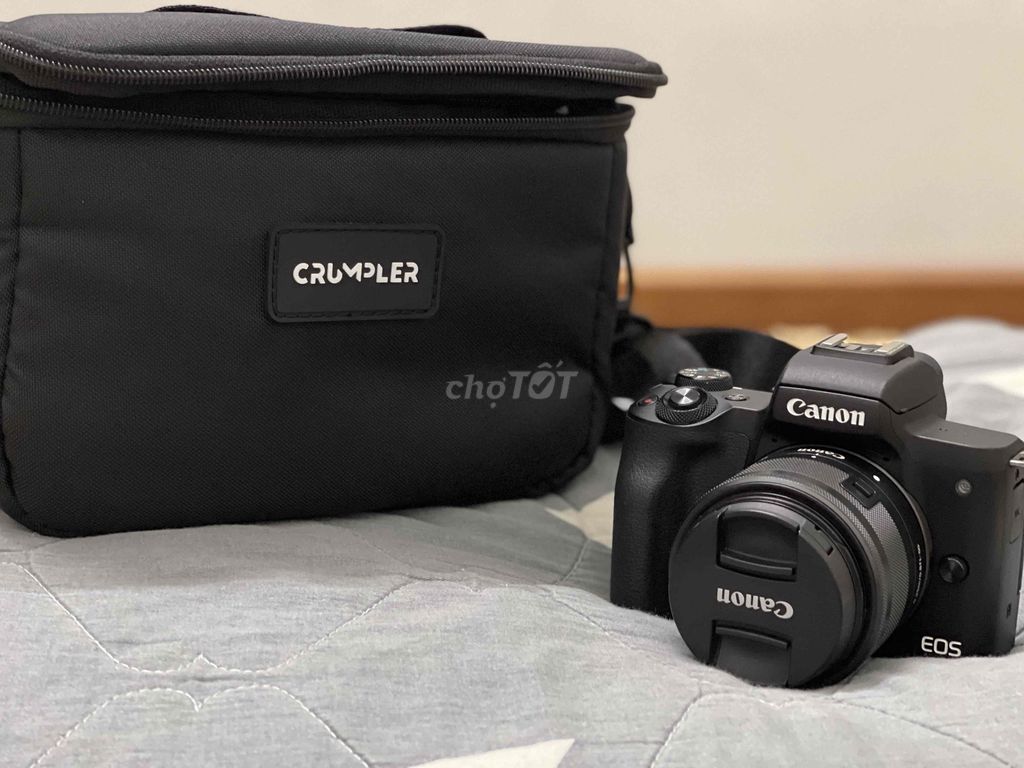Máy ảnh Canon EOS M50 Đen ( đã qua sử dụng). Mua bán Máy ảnh, Máy quay tại Quận 12 Tp Hồ Chí Minh được đăng bởi Huy Tran hình 1