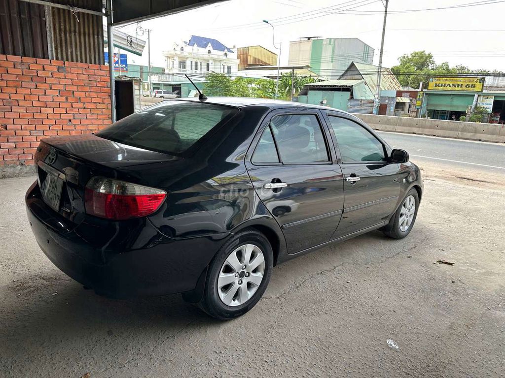 Toyota Vios G 2006 số sàn màu đen. Mua bán Ô tô tại Thị xã Bến Cát Bình Dương được đăng bởi lâm hiền  hình 4