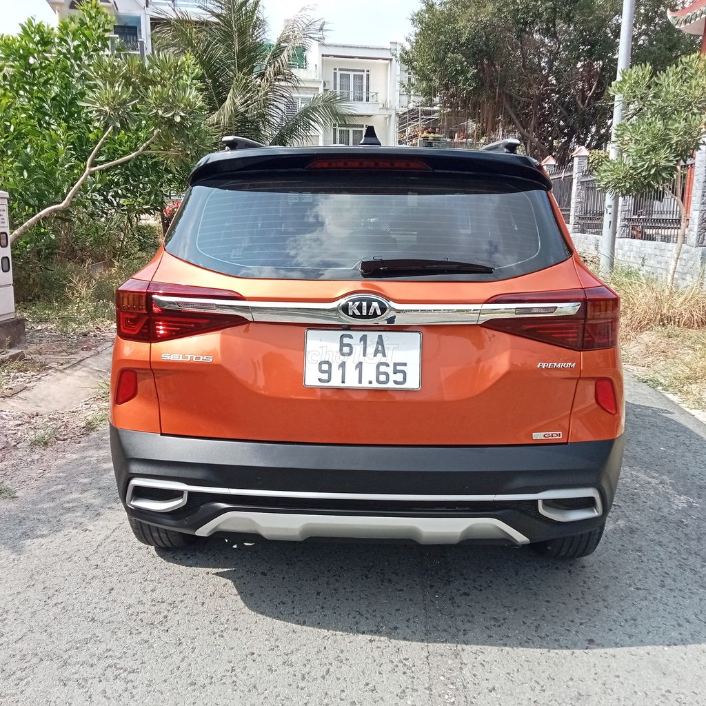 Kia Seltos 2021 Premium 1.4 AT turbo 62000k/h cọp. Mua bán Ô tô tại Thành phố Thủ Dầu Một Bình Dương được đăng bởi TanLe hình 4