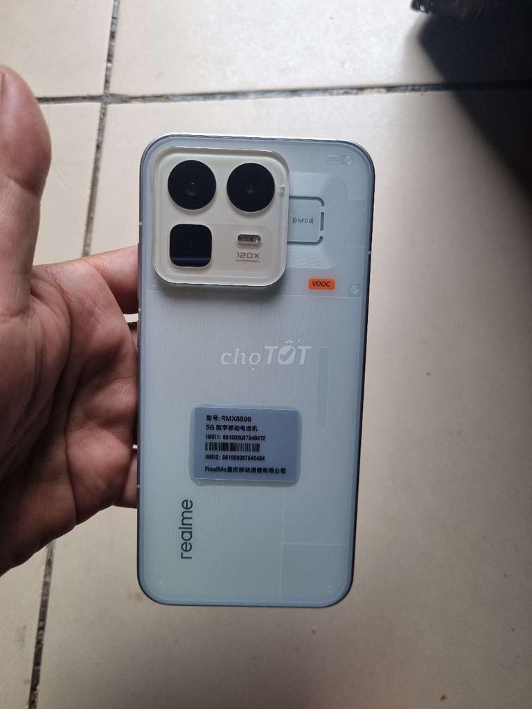 Realme Neo 8 Trắng FULLBOX có sạc. Mua bán Điện thoại tại Quận 8 Tp Hồ Chí Minh được đăng bởi Jacki Nattiyaros hình 1