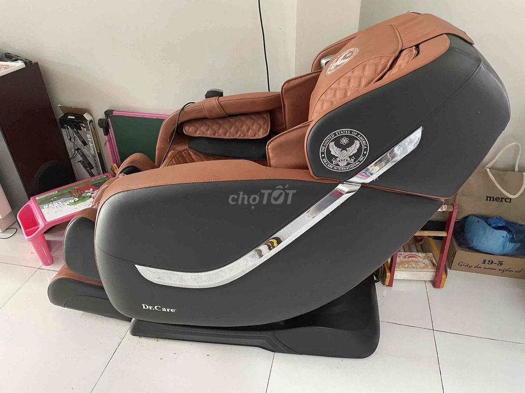 Ghế massage Dr.Care GOLF Nâu đen. Mua bán Bàn ghế tại Huyện Cao Lãnh Đồng Tháp được đăng bởi Đăng Khoa hình 1