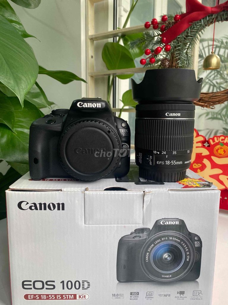 Máy ảnh Canon EOS 100D Đen. Mua bán Máy ảnh, Máy quay tại Quận Hà Đông Hà Nội được đăng bởi Chinh hình 1