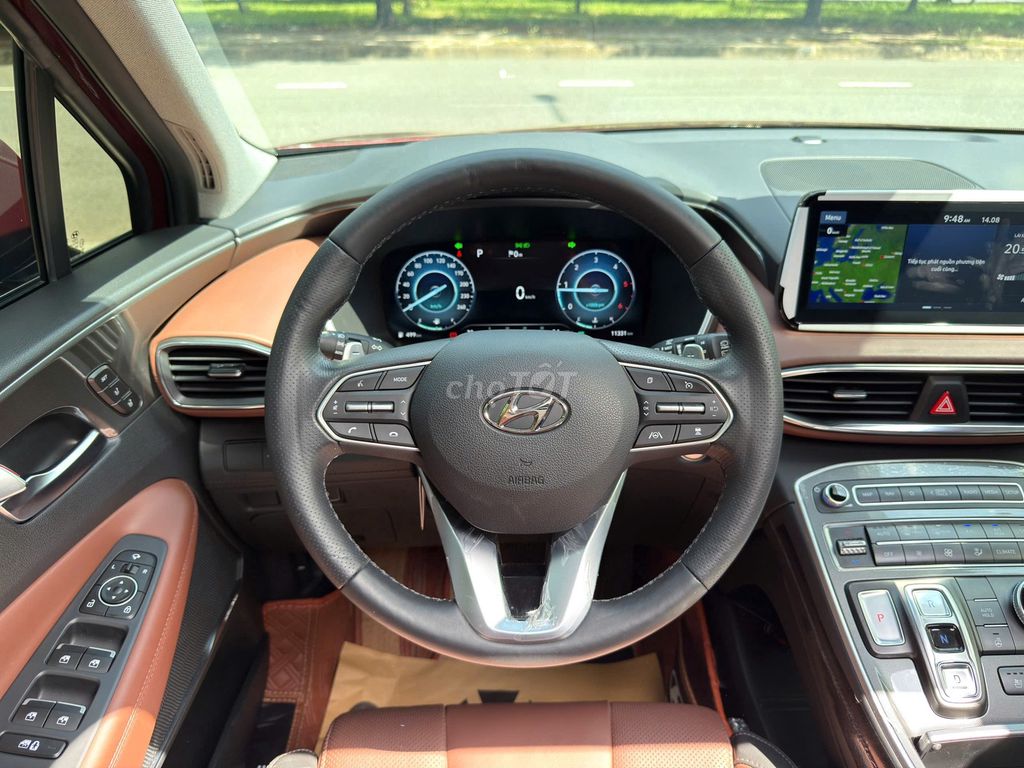 Полное масло Hyundai SantaFe 2024, красное, 11 000 км