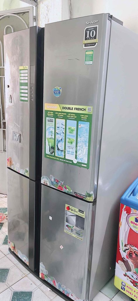 Tủ lạnh Sharp Inverter 630 lít 4 cánh. Mua bán Tủ lạnh tại Quận 12 Tp Hồ Chí Minh được đăng bởi Linh Hương hình 1