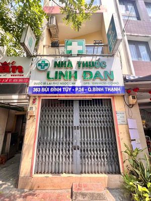 Bán gấp! Mặt tiền Bùi Đình Túy, đoạn đẹp gần Lê Quang Định, chỉ 9tỷ999