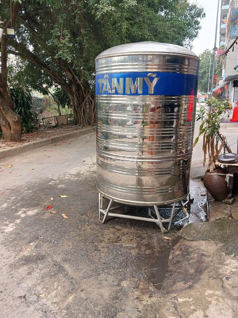 Bồn nước Tân Mỹ Inox 3000L Bạc. Mua bán Nội thất, đồ gia dụng khác tại Quận Hà Đông Hà Nội được đăng bởi Hồ Phương hình 1
