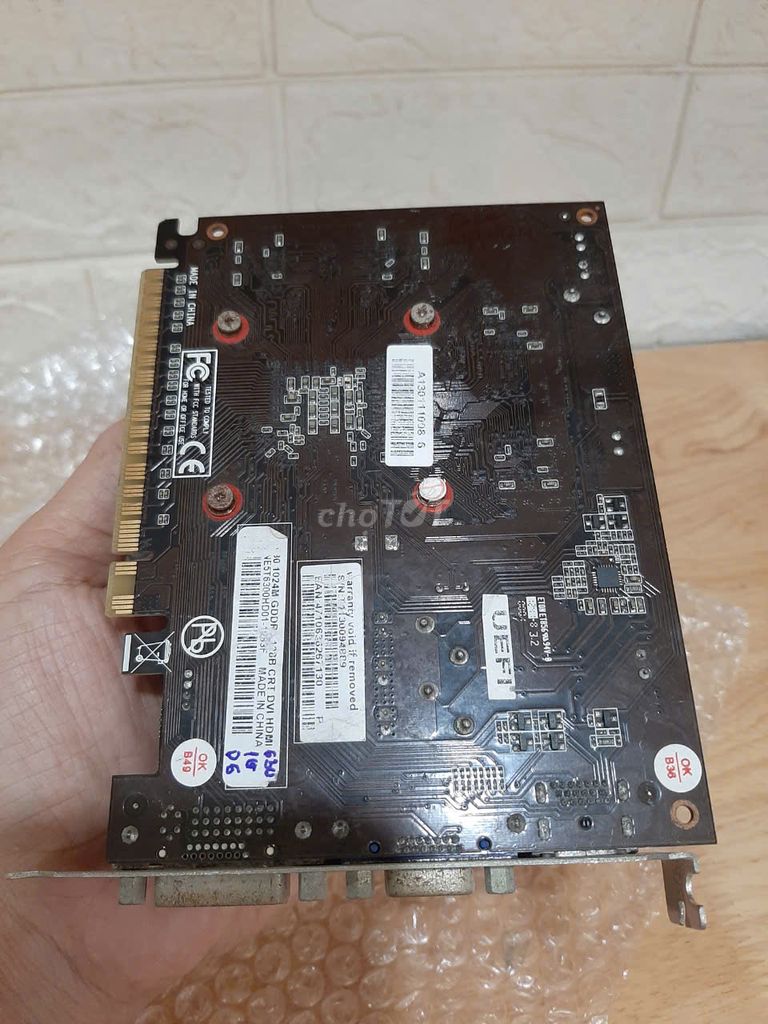 Card màn hình 630 1gb d5 bảo hành 1 tháng