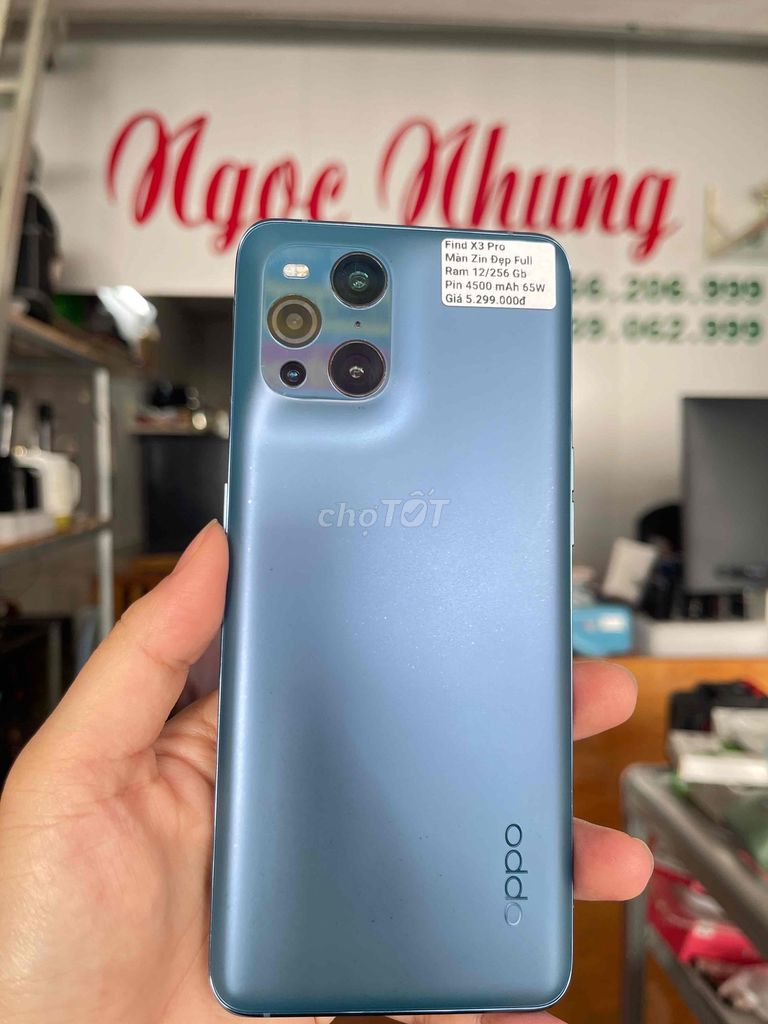 Oppo Find X3 Pro Màn Zin Đẹp