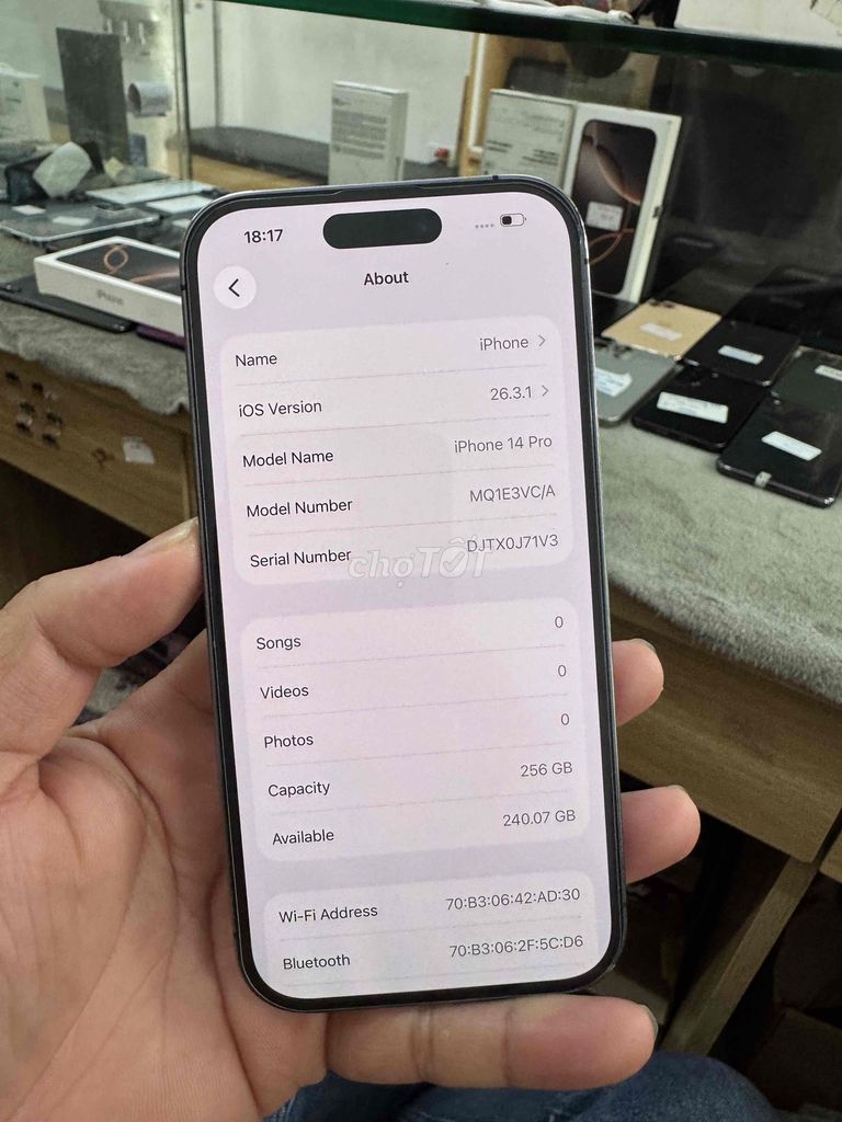 Apple iPhone 14 Pro 256GB Tím. Mua bán Điện thoại tại Quận Đống Đa Hà Nội được đăng bởi Lê Khuyến hình 1