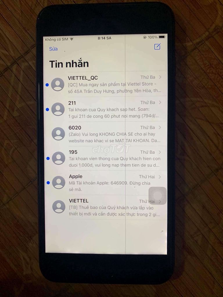 Apple iPhone 8 Plus . Mua bán Điện thoại tại Huyện Chương Mỹ Hà Nội được đăng bởi Đạt g  hình 1