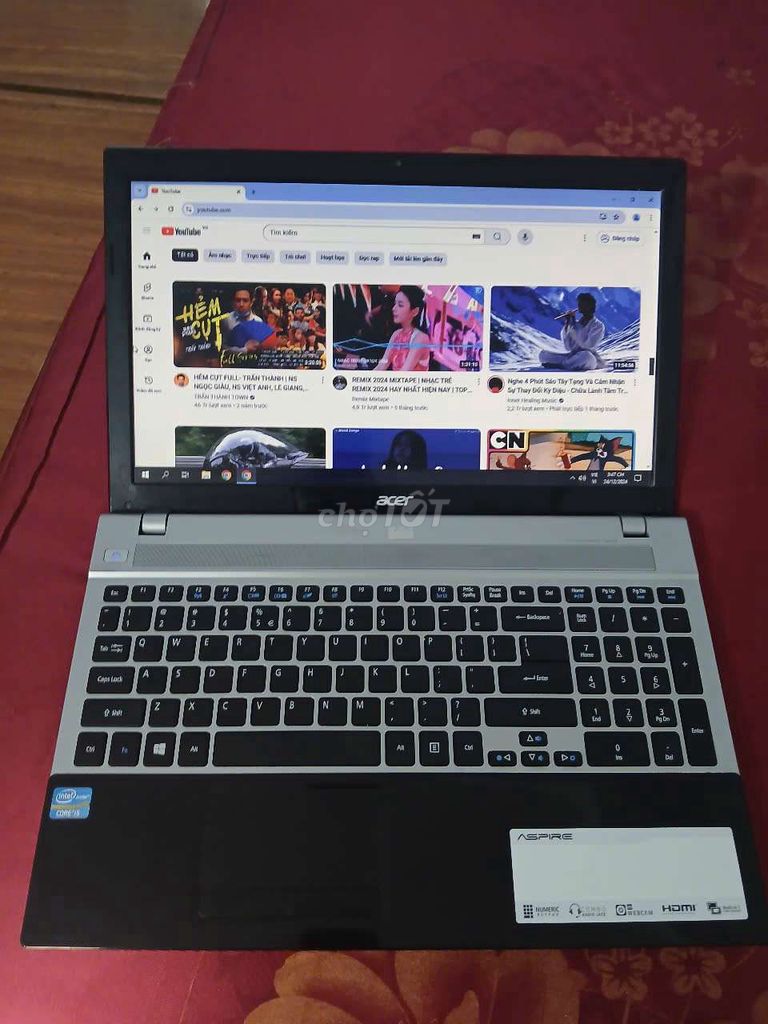 acer 15inch win10 core5 ram6G fun zin như hình