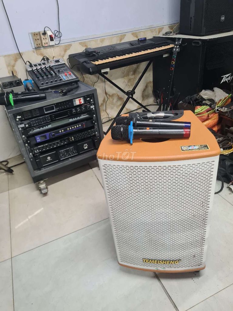 Loa kéo Temeisheng 35cm 6 giờ pin Rất mới. Mua bán Tivi, Âm thanh tại Quận 8 Tp Hồ Chí Minh được đăng bởi Phi hình 1