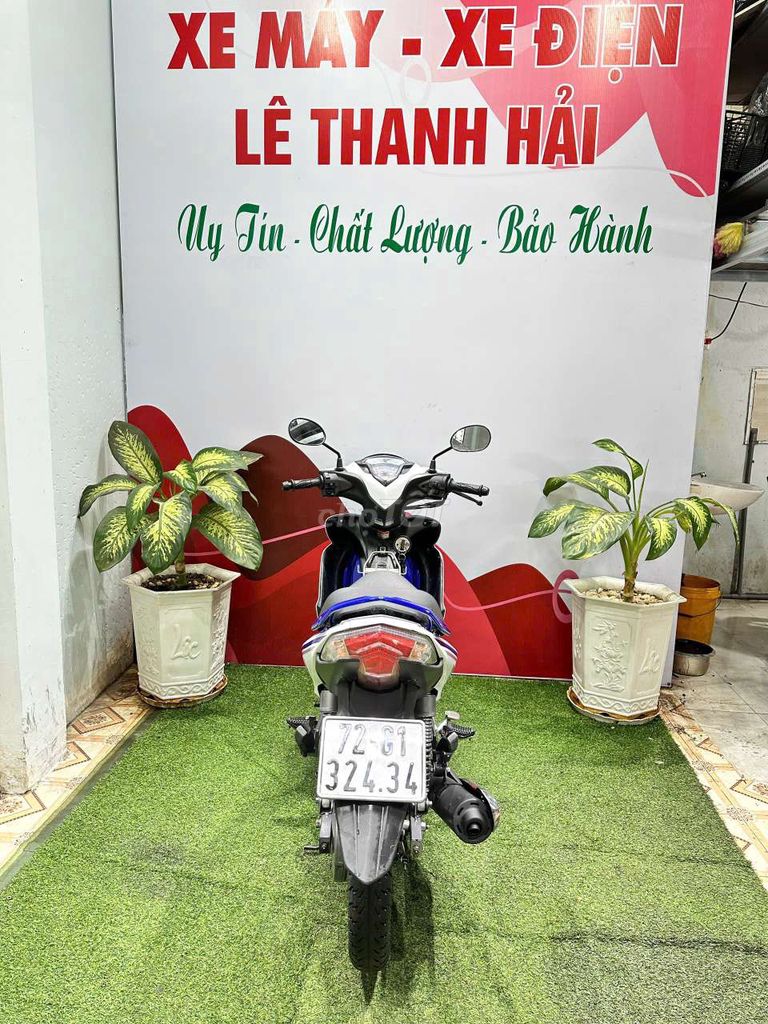 Yamaha Jupiter Xanh trắng. Mua bán Xe máy tại Thị xã Phú Mỹ Bà Rịa - Vũng Tàu được đăng bởi Lê  Thanh Hải  hình 8