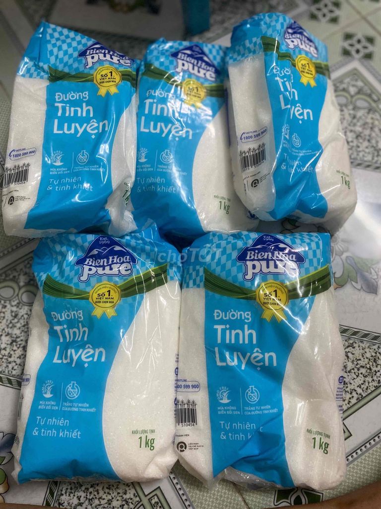 5 ký Đường tinh luyện Biên Hòa. Mua bán Đồ ăn, thực phẩm và các loại khác tại Quận 5 Tp Hồ Chí Minh được đăng bởi Hồng hình 1