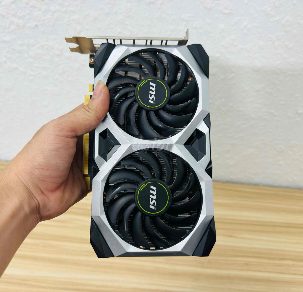 Card MSI GTX 1660 Ventus 6GB chuẩn đẹp. Mua bán Linh kiện (RAM, Card...) tại Quận 12 Tp Hồ Chí Minh được đăng bởi Anh Tuan hình 1