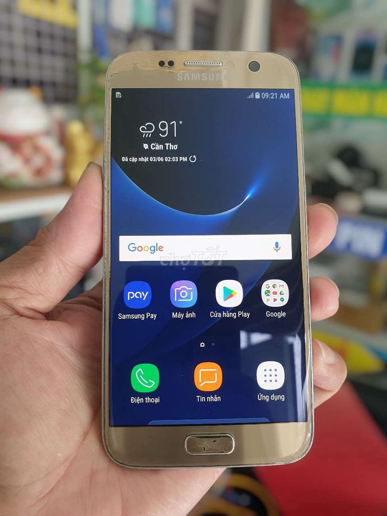 💥 Thanh lý Samsung S7. Siêu phẩm Một thời.. Mua bán Điện thoại tại Quận Ninh Kiều Cần Thơ được đăng bởi Góc THANH LÝ  hình 1