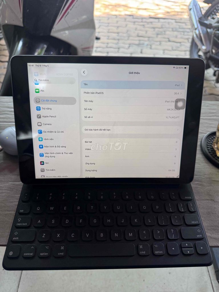 Apple iPad Gen 9 64GB Đen Wifi. Mua bán Máy tính bảng tại Thành phố Thủ Đức Tp Hồ Chí Minh được đăng bởi minh nguyen hình 1