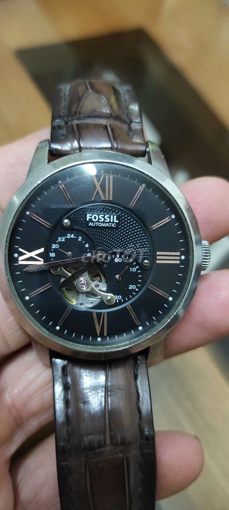 Đồng hồ Fossil Nam Dây da Nâu Tự động. Mua bán Đồng hồ tại Quận 12 Tp Hồ Chí Minh được đăng bởi Nguyen viet phung hình 1
