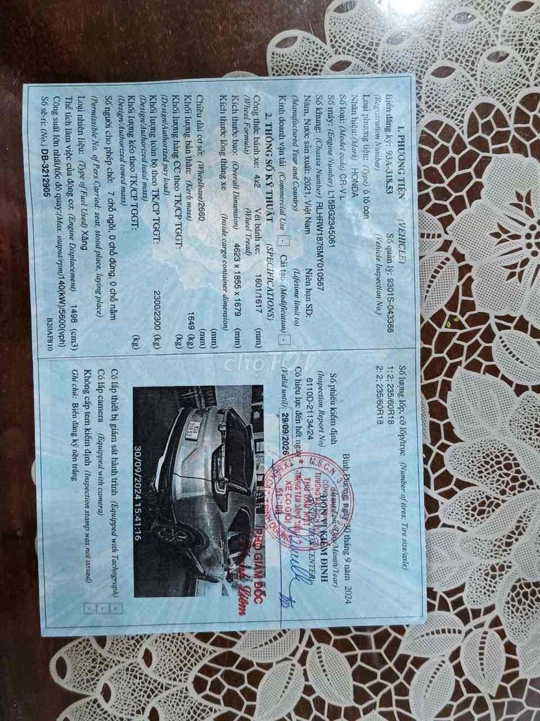 CRV 2021 bản L Sensing lướt 4 vạn siêu đẹp. Mua bán Ô tô tại Thành phố Dĩ An Bình Dương được đăng bởi Dương hình 9