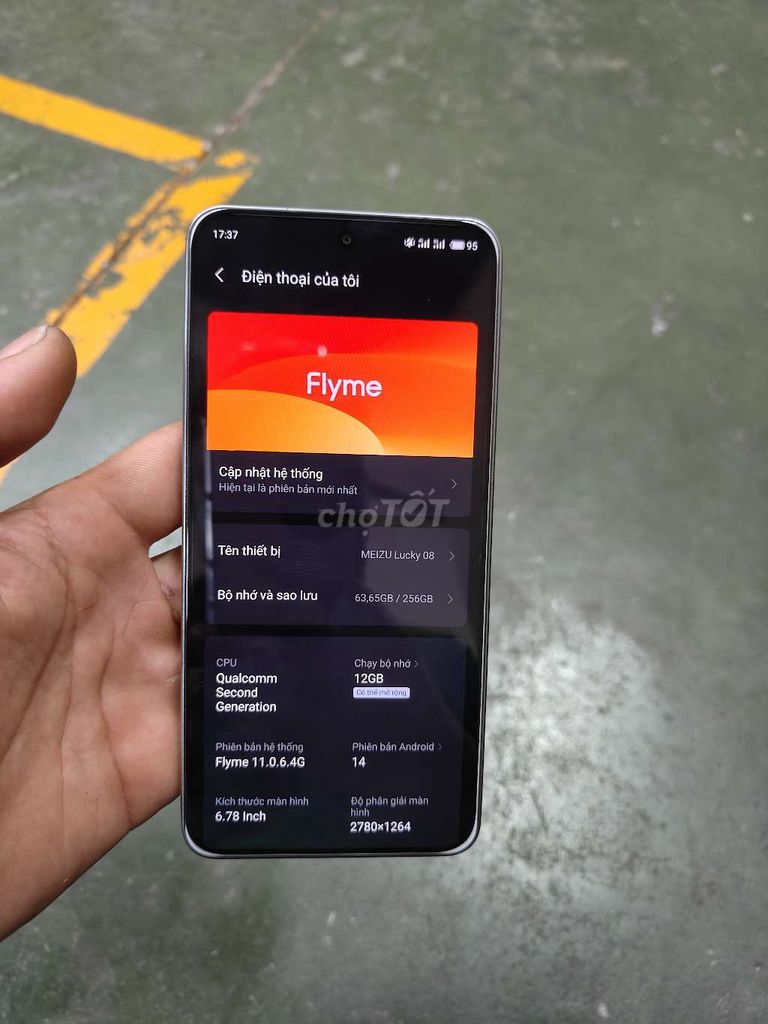 Meizu Lucky 08 256GB Trắng cần gl trải nghiệm . Mua bán Điện thoại tại Thị xã Bến Cát Bình Dương được đăng bởi Ngô xuân hải hình 1