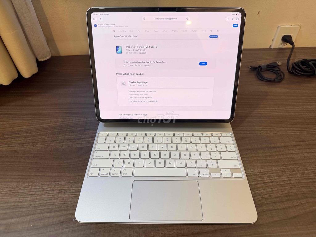 Ipad Pro 13” M5 wifi 512GB VN + magic keyboard. Mua bán Máy tính bảng tại Quận 10 Tp Hồ Chí Minh được đăng bởi RiOshop hình 1