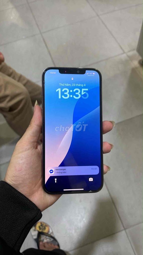 iPhone 12 Pro Max 128GB Xám. Mua bán Điện thoại tại Quận Cẩm Lệ Đà Nẵng được đăng bởi Đức Anh hình 1