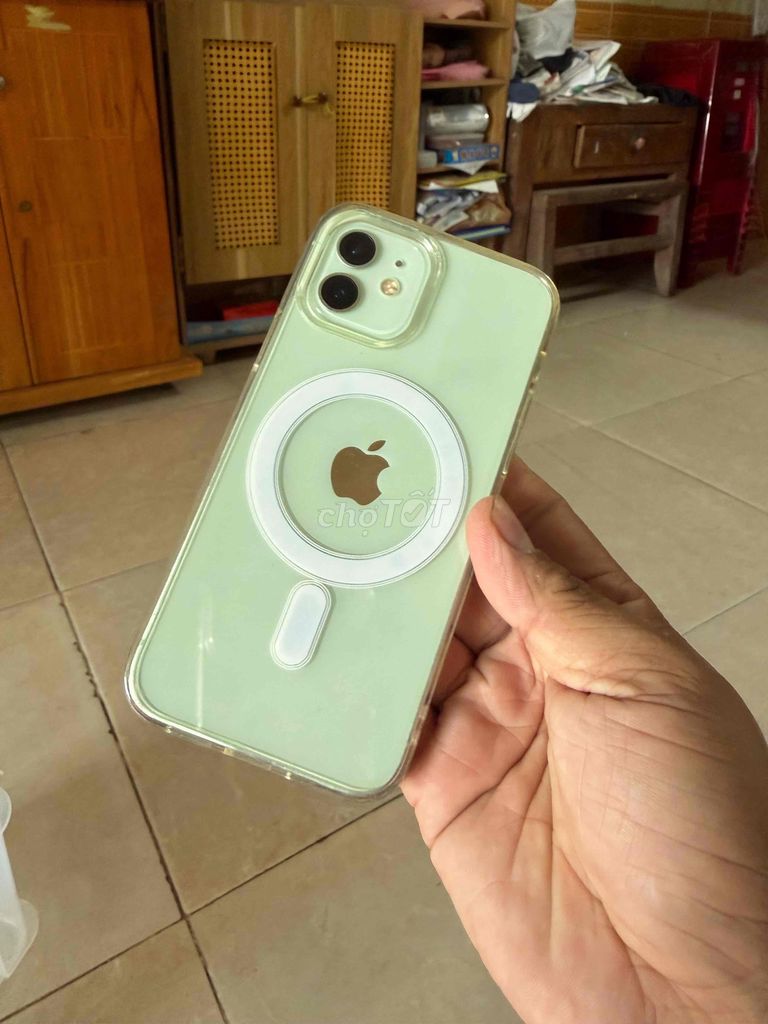 iPhone 12 128GB trắng pin 100%. Mua bán Điện thoại tại Quận Cẩm Lệ Đà Nẵng được đăng bởi Mylinh hình 1