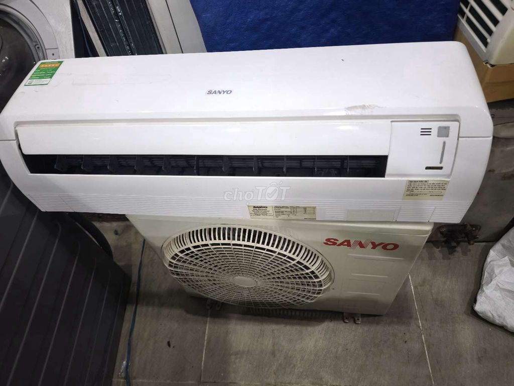 Điều hòa Sanyo Trắng. Mua bán Máy lạnh, điều hoà tại Thành phố Biên Hòa Đồng Nai được đăng bởi CTY ĐIỆN MÁY NGUYỄN DƯƠNG GIA hình 1