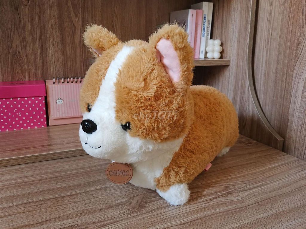 Gấu bông GOMI Corgi Nâu trắng 40cm. Mua bán Sở thích khác tại Quận Phú Nhuận Tp Hồ Chí Minh được đăng bởi Trúc Linh hình 1