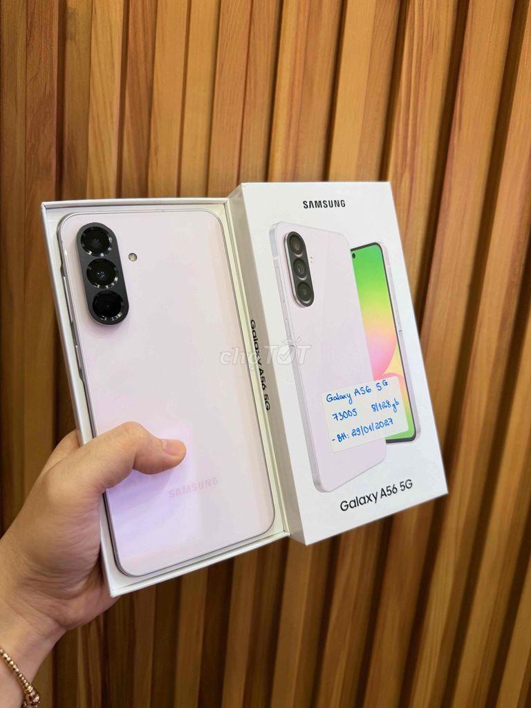 Samsung A56 5G Hồng Như mới bh 2027 Fullbox. Mua bán Điện thoại tại Quận 10 Tp Hồ Chí Minh được đăng bởi Đăng Sơn Store hình 1