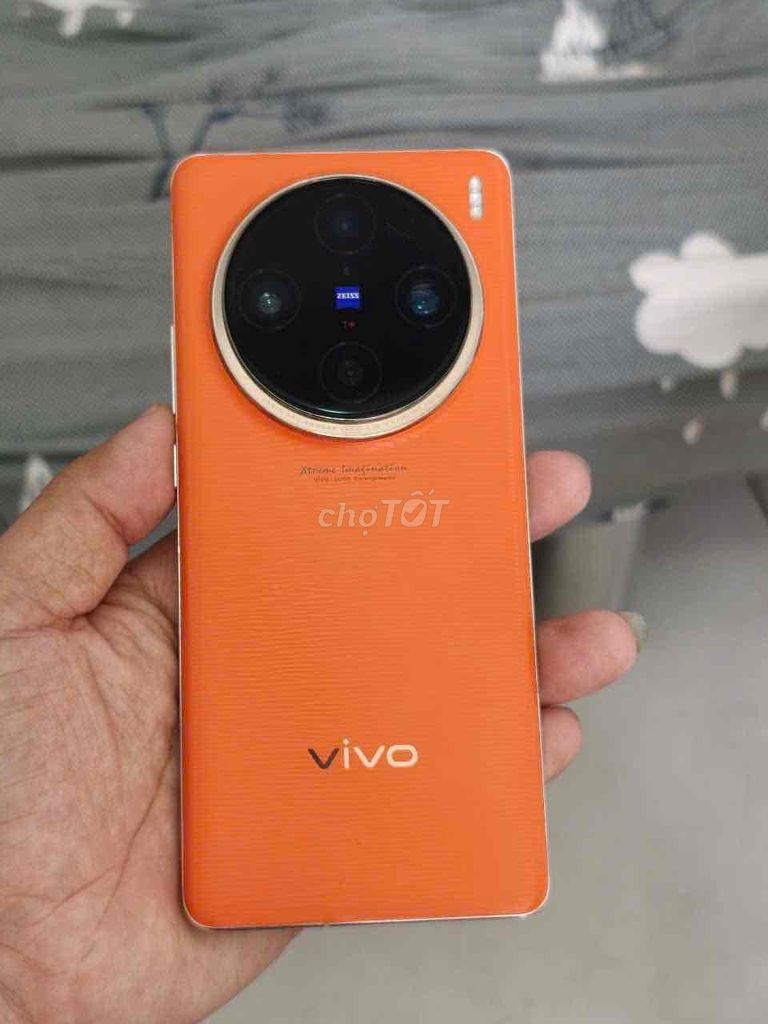 Vivo X100 Pro 16GB 256GB Cam Lưng da 92%. Mua bán Điện thoại tại Quận Tân Bình Tp Hồ Chí Minh được đăng bởi Tran Minh Anh hình 1