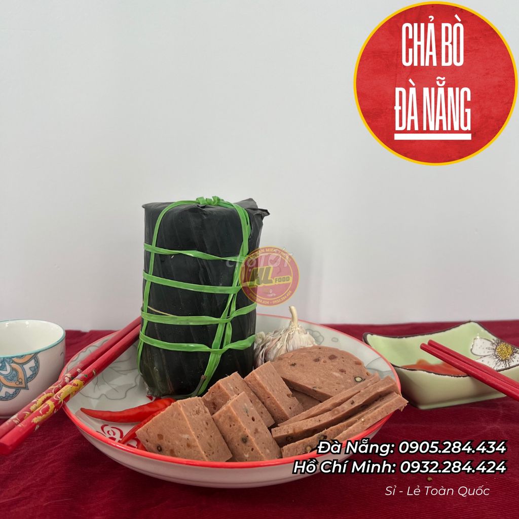 Chả Bò Đà Nẵng Chính Gốc 0,5kg 1 Đòn