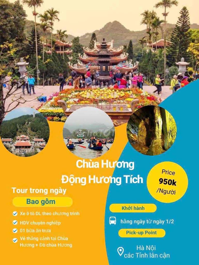 Tour Chùa Hương Hàng ngày