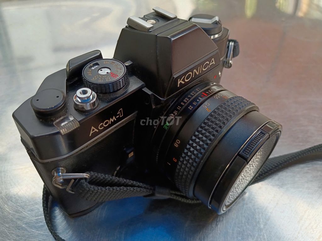 Máy ảnh Konica Acom-1 SLR Đen Nhật Bản. Mua bán Máy ảnh, Máy quay tại Quận Bình Thạnh Tp Hồ Chí Minh được đăng bởi trần khải hình 1